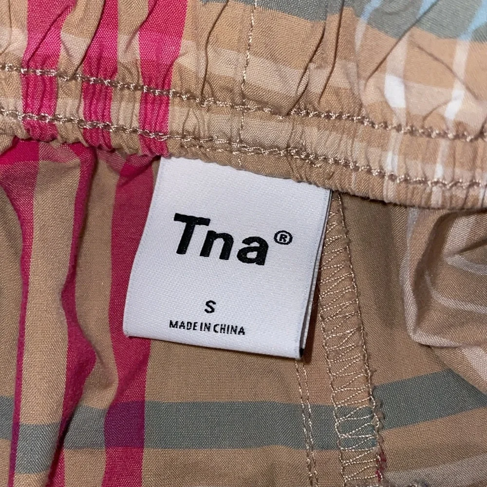 TNA neutral plaid boxer shorts